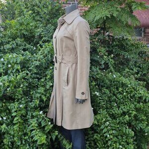 KENNETH COLE Women's Tan Trench Coat